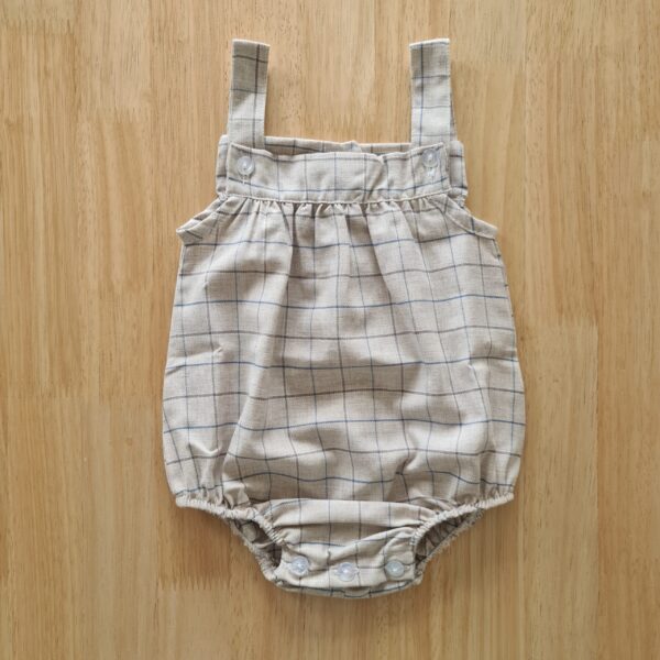 Ranita cuadritos beige - Imagen 2