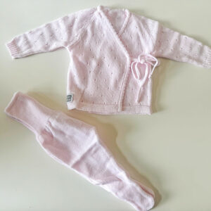 Conjunto aire rosado