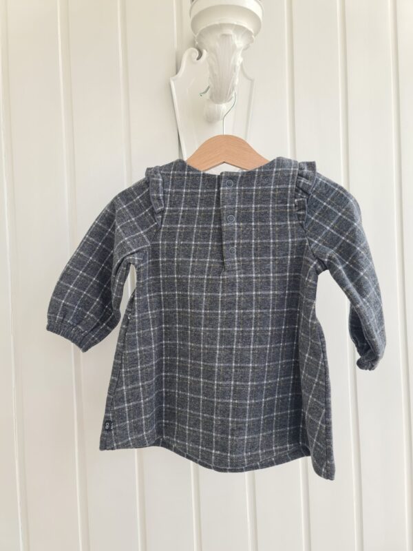 Vestido vuelos gris - Imagen 5