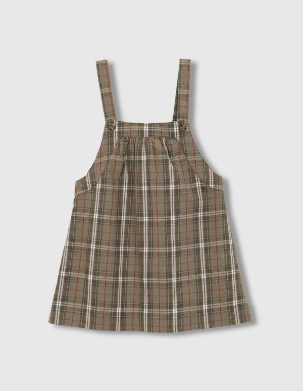 Vestido escocés gris - Imagen 5