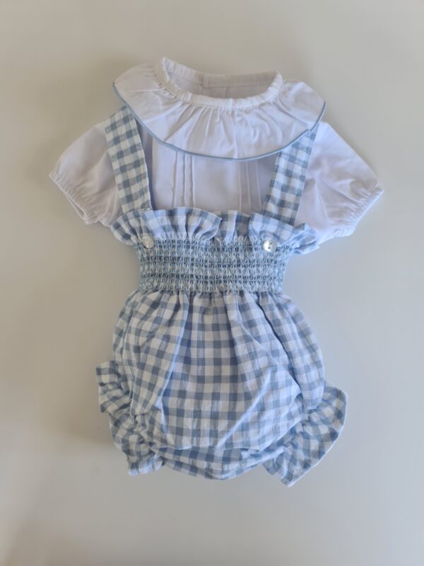 Conjunto vicky dos piezas celeste - Imagen 2